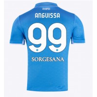 Dres SSC Napoli Frank Anguissa #99 Domáci 2024-25 Krátky Rukáv